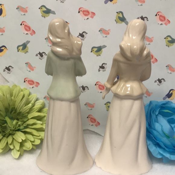 MOTHER & DAUGHTER DAUGHTER-IN-LAW PORCELAIN FiGURINES LASTING RELATIONSHIP - Picture 5 of 12